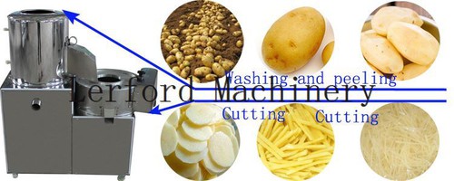 Potato Peel Off Machine Potato Peel Off Machine